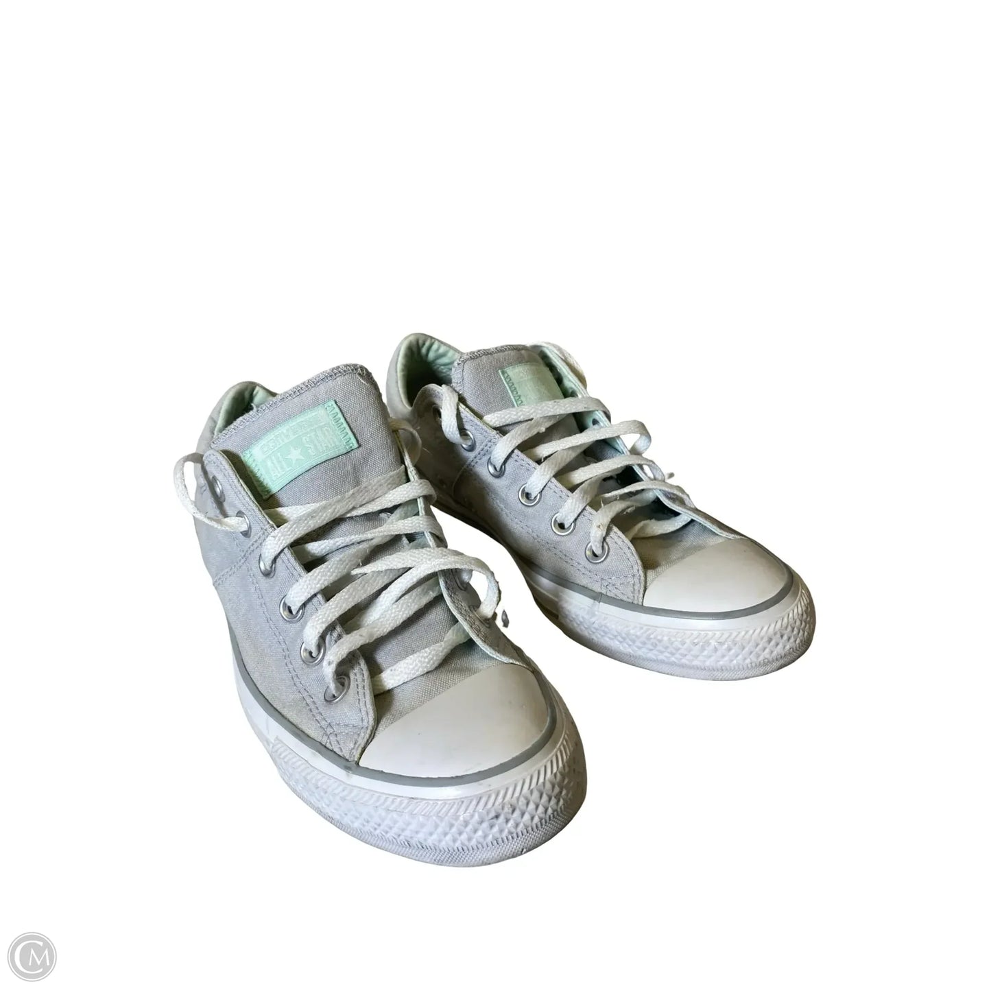 Shoes Flats By Converse In Grey, Size: 10