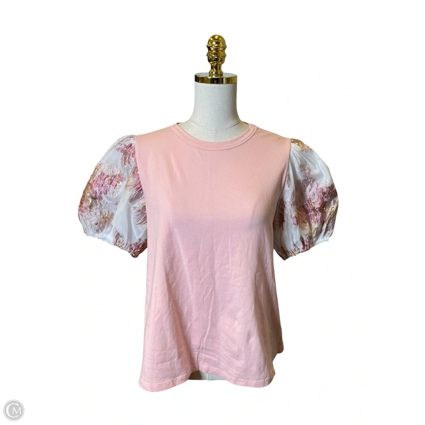 Top Short Sleeve By Jodifl In Pink, Size: M