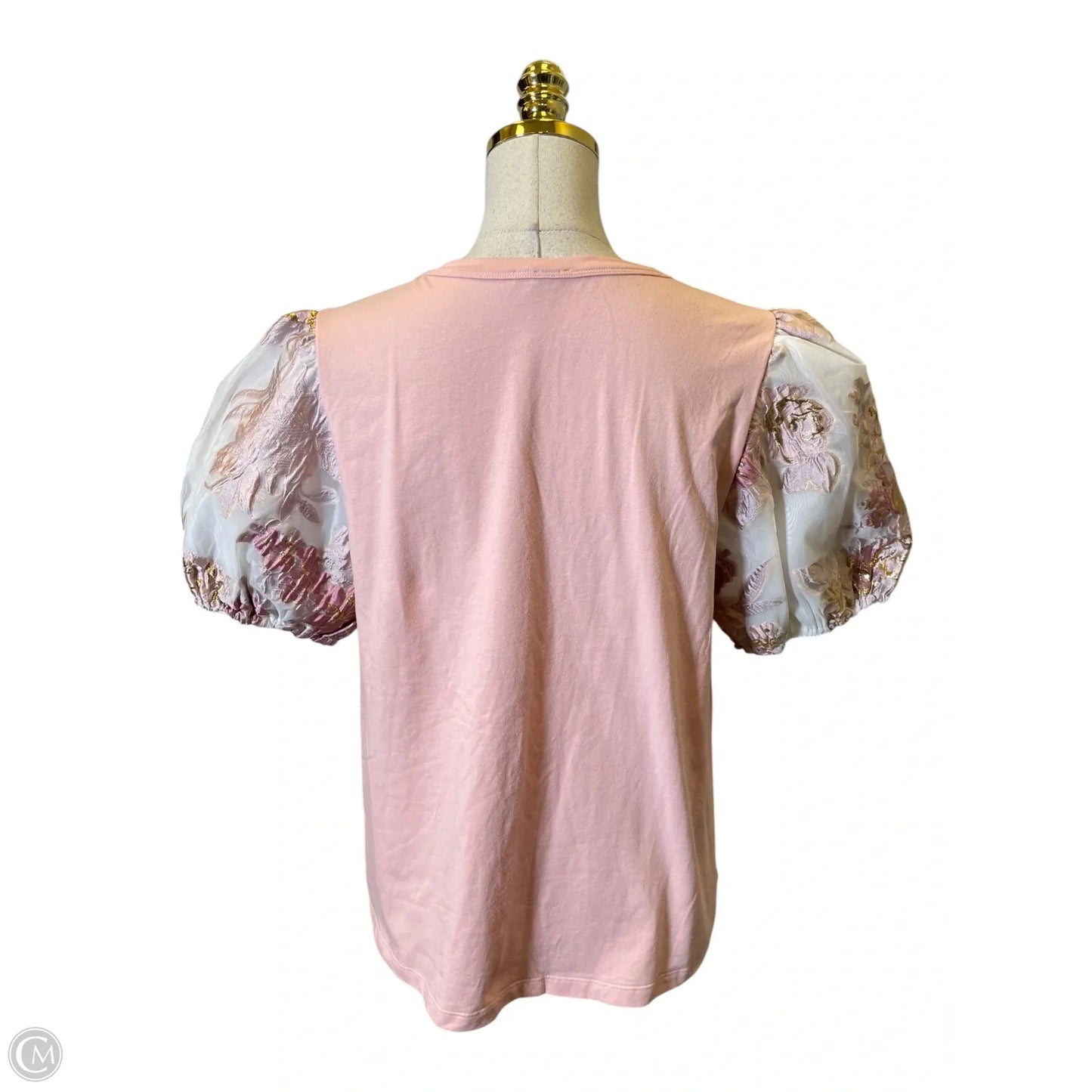 Top Short Sleeve By Jodifl In Pink, Size: M
