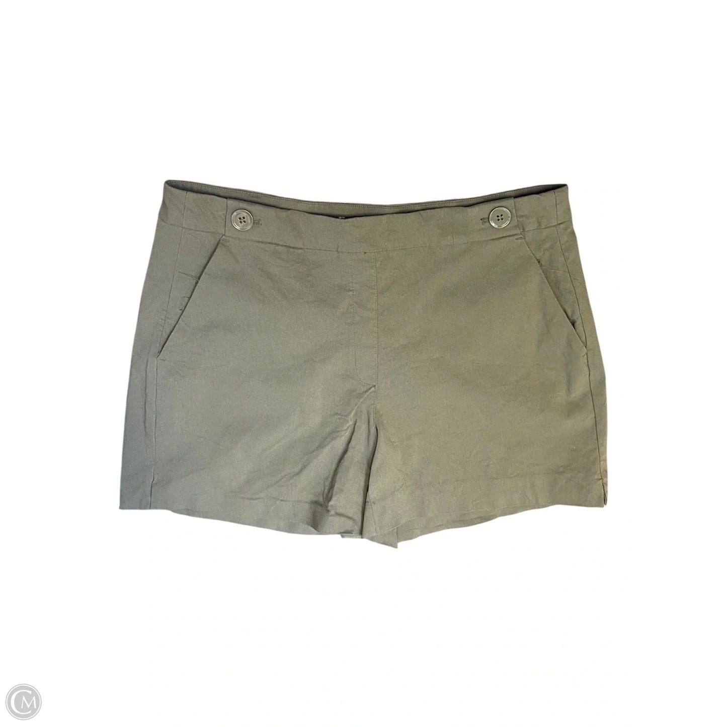 Shorts By White House Black Market In Green, Size: 14