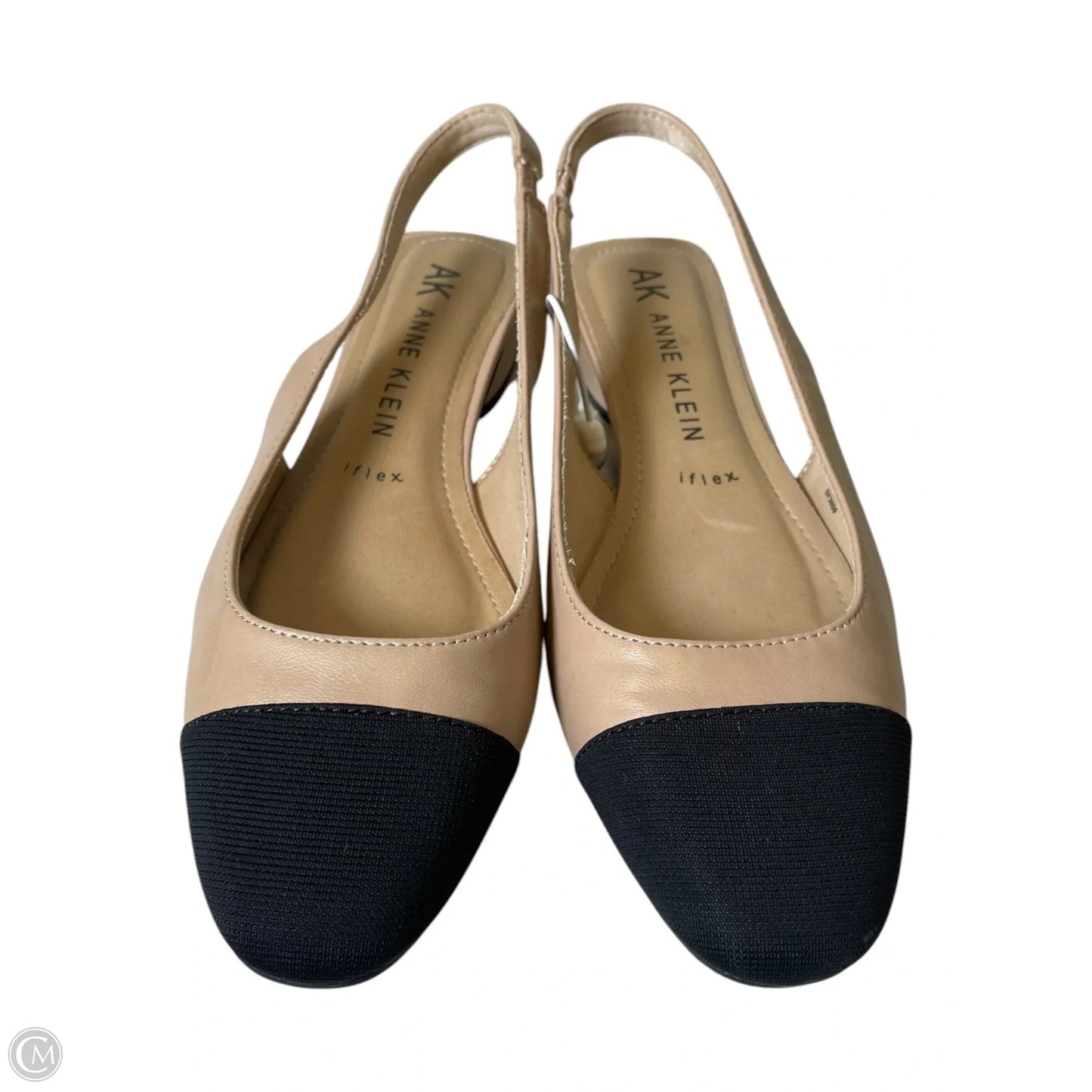 Shoes Heels Block By Anne Klein In Black & Tan, Size: 8