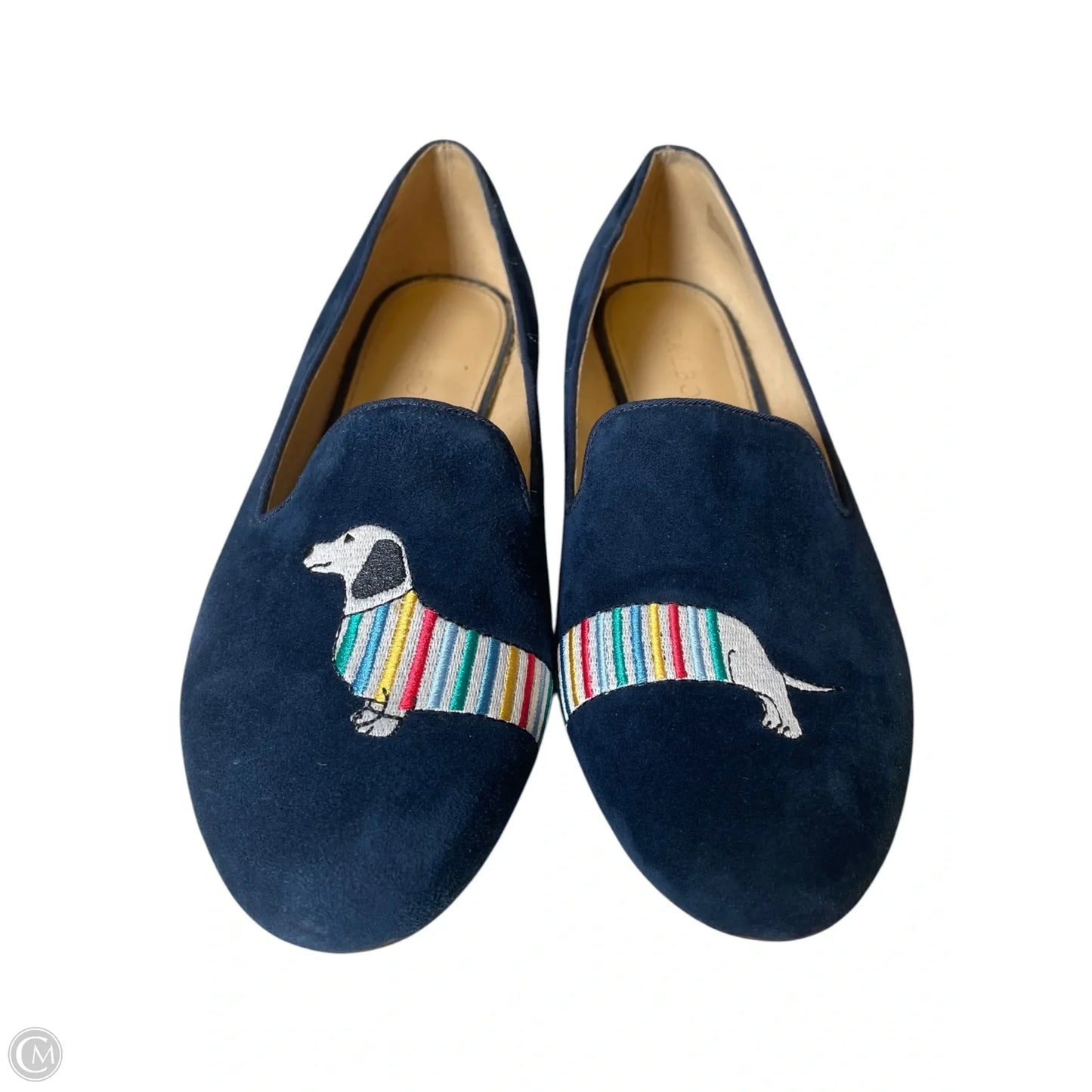Shoes Flats By Talbots In Navy, Size: 8