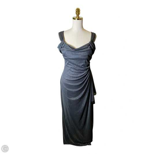 Dress Party Long By Alex Evenings In Grey, Size: M