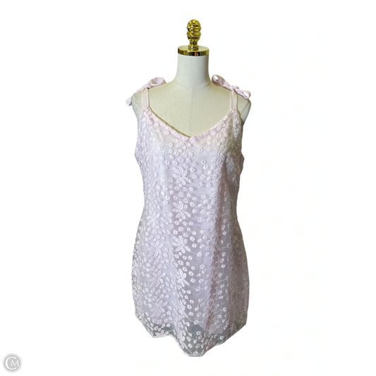 Dress Casual Short By Mi Ami In Purple, Size: Xl