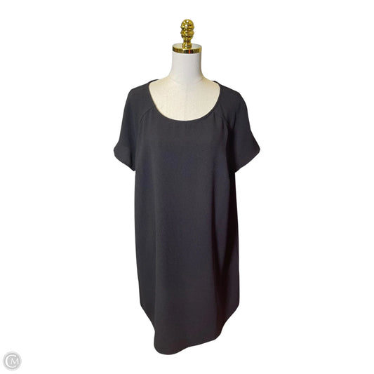 Dress Casual Midi By Ellos In Black, Size: Xl