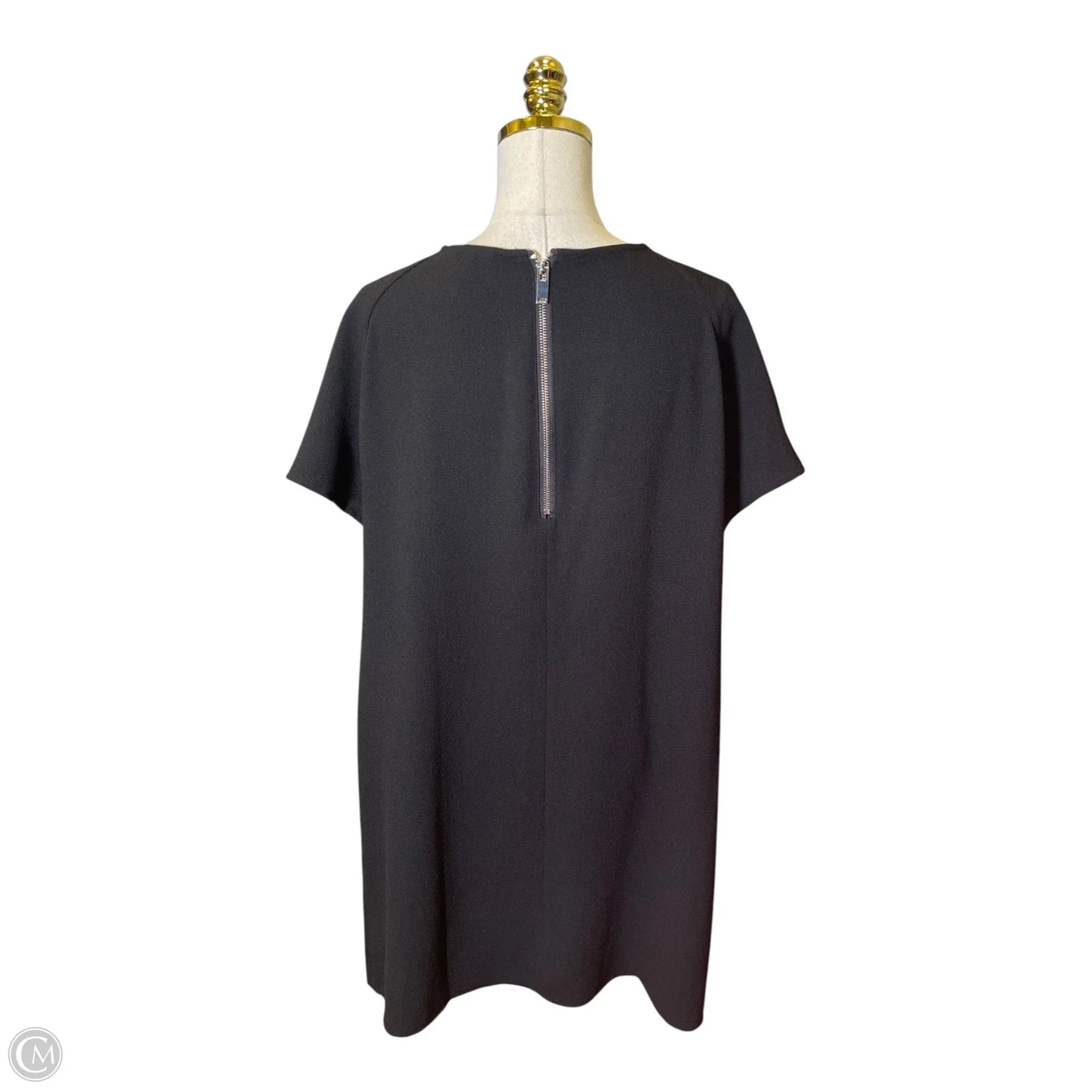 Dress Casual Midi By Ellos In Black, Size: Xl