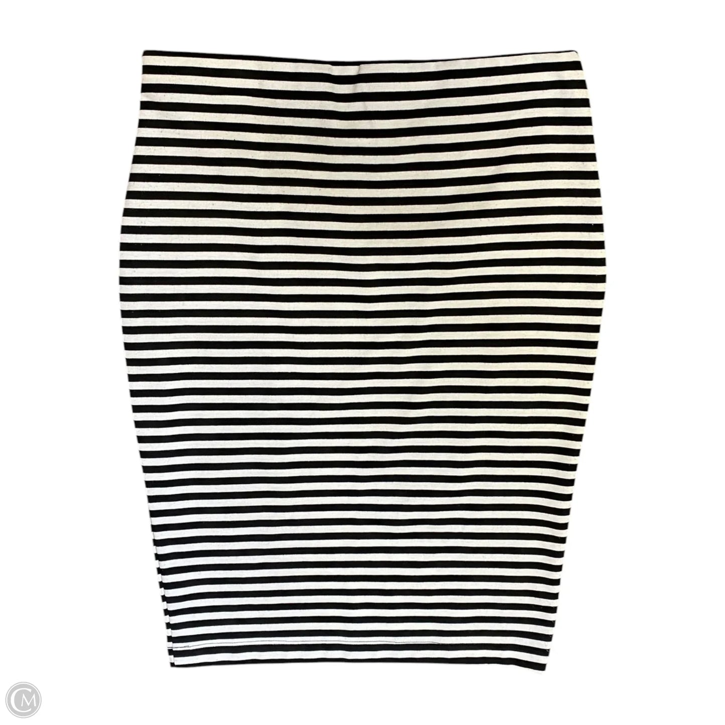 Skirt Mini & Short By In Sanfrancisco In Black & White, Size: L