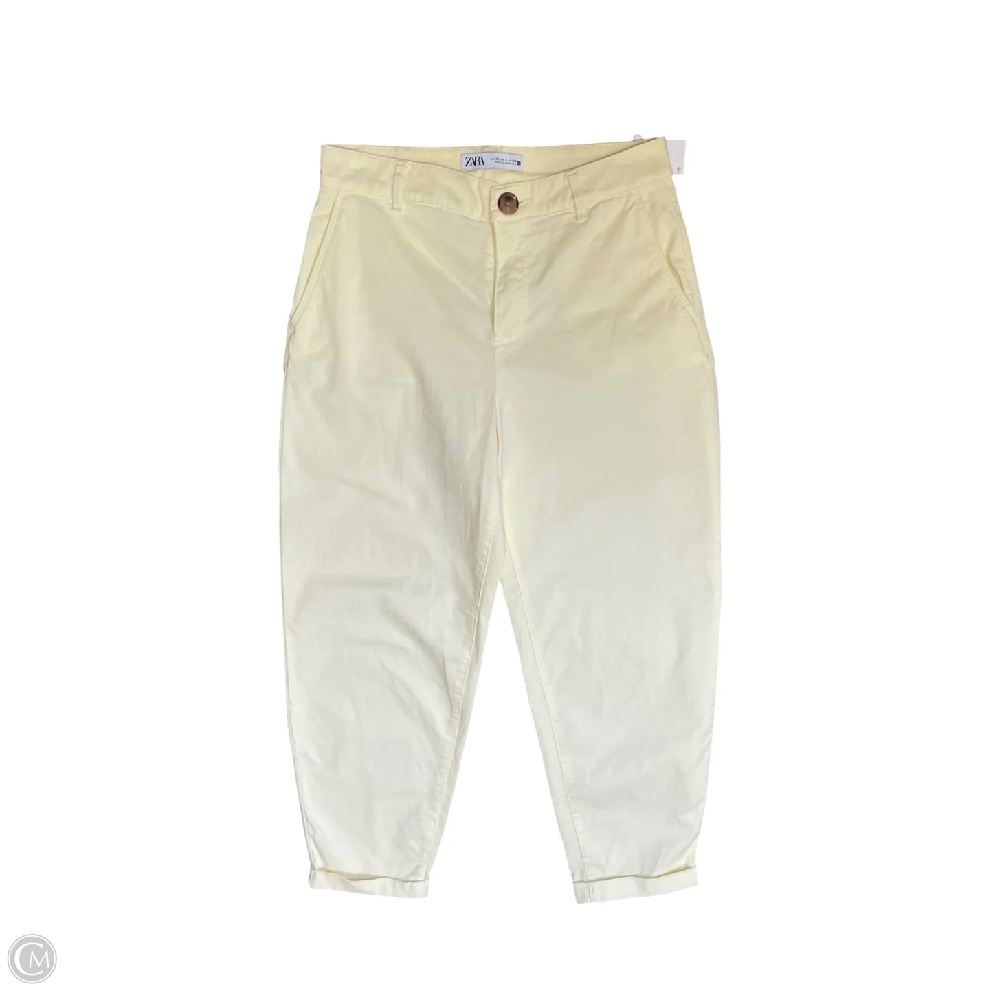 Pants Other By Zara In Yellow, Size: 4