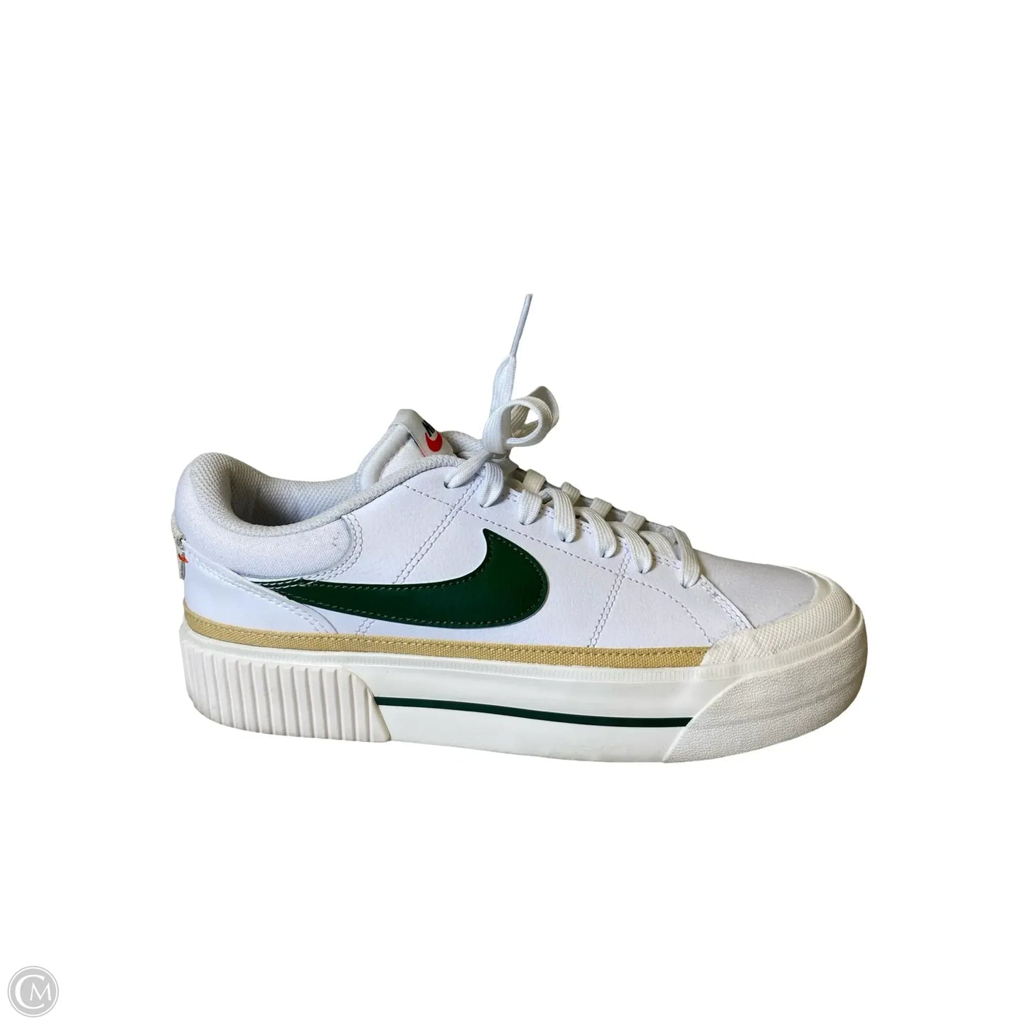 Shoes Athletic By Nike In Green & White, Size: 9