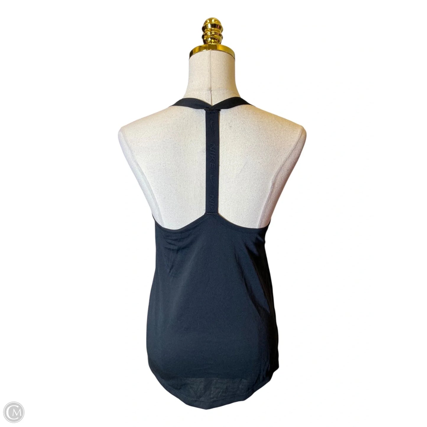 Athletic Tank Top By Nike In Black, Size: S