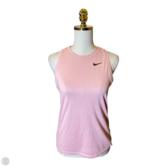 Athletic Tank Top By Nike In Pink, Size: S