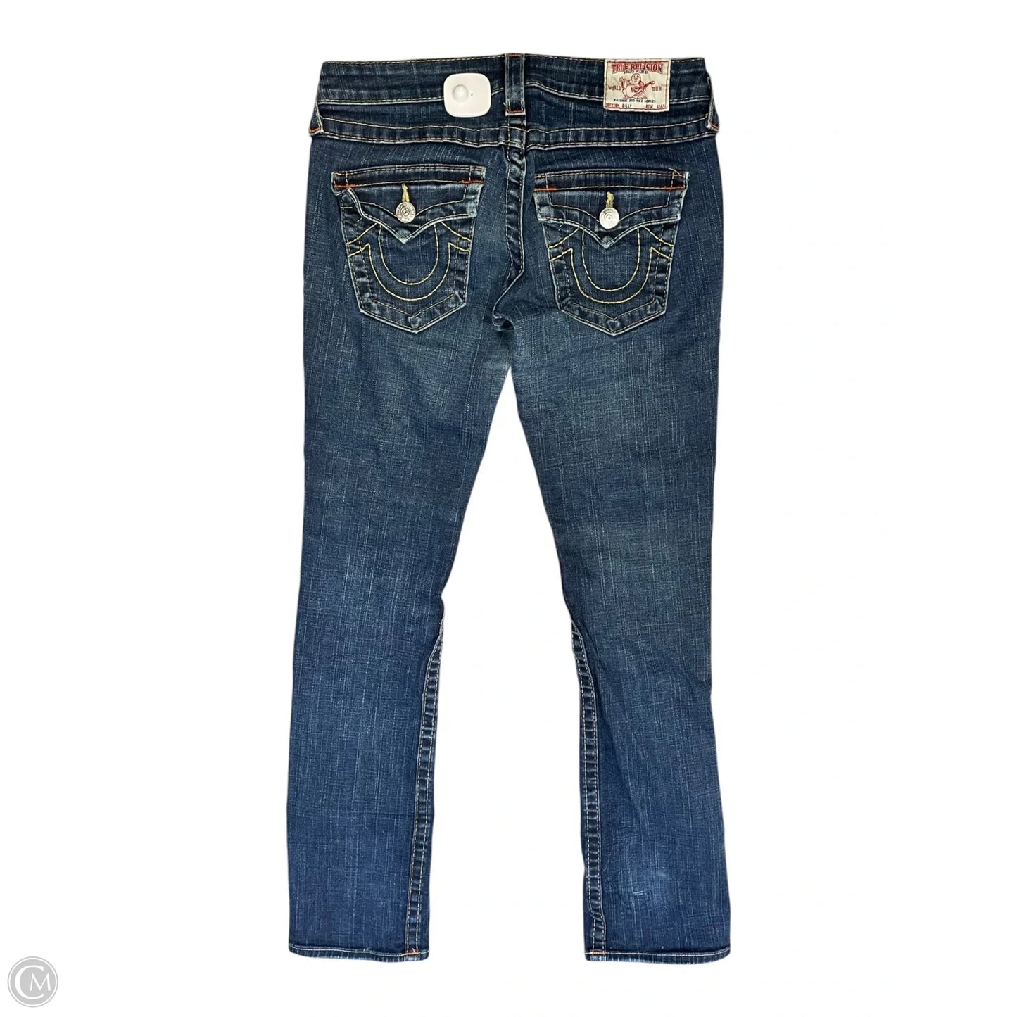 Jeans Straight By True Religion In Blue Denim, Size: 4