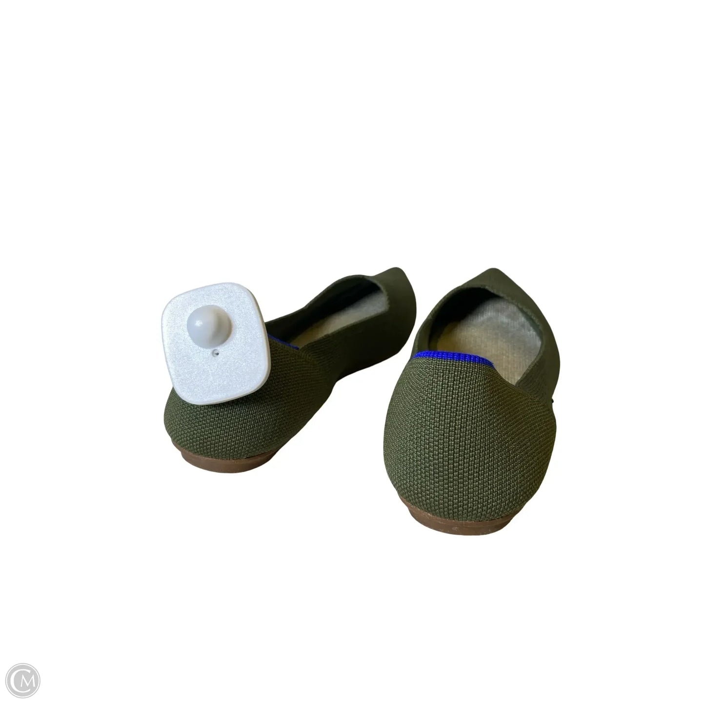 Shoes Flats By Rothys In Green, Size: 7.5