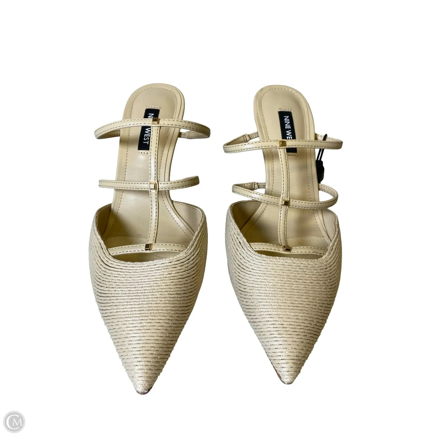 Shoes Heels Stiletto By Nine West In Beige, Size: 6.5