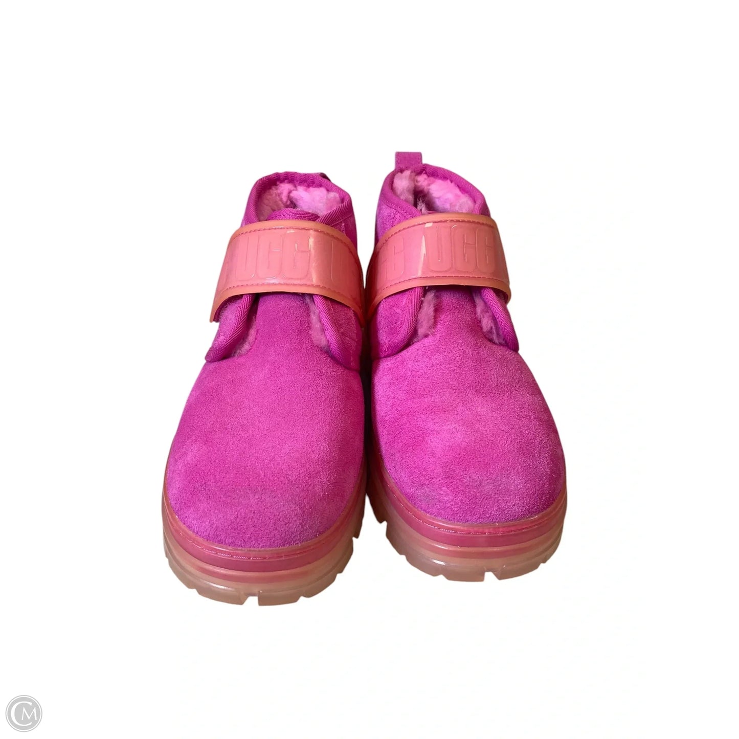 Boots Designer By Ugg In Pink, Size: 6