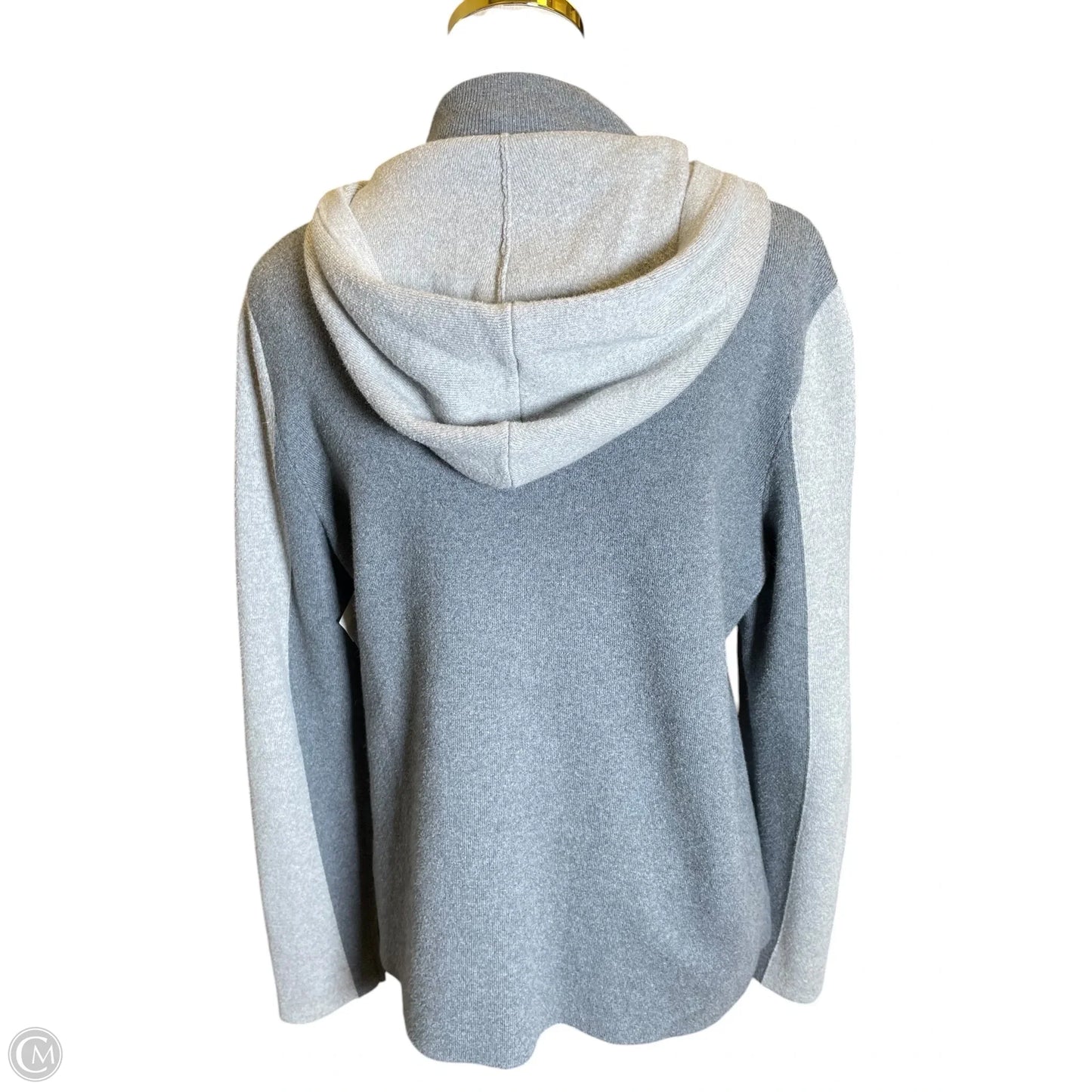Sweater Cardigan By Rachel Zoe In Grey, Size: L