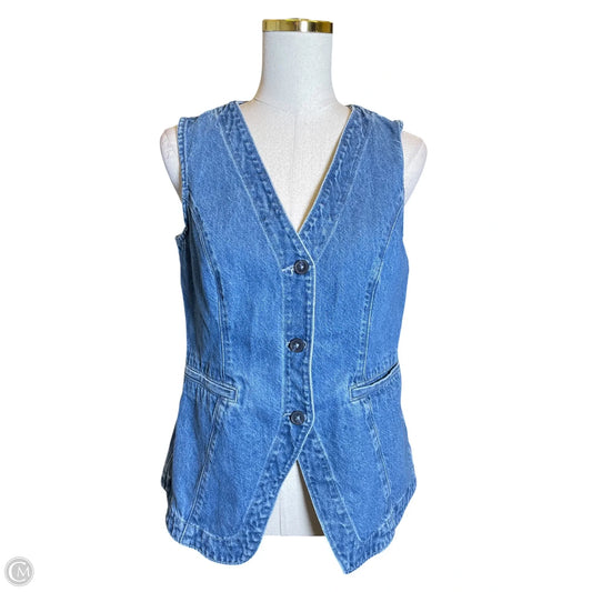 Jacket Denim By Gap In Blue, Size: S