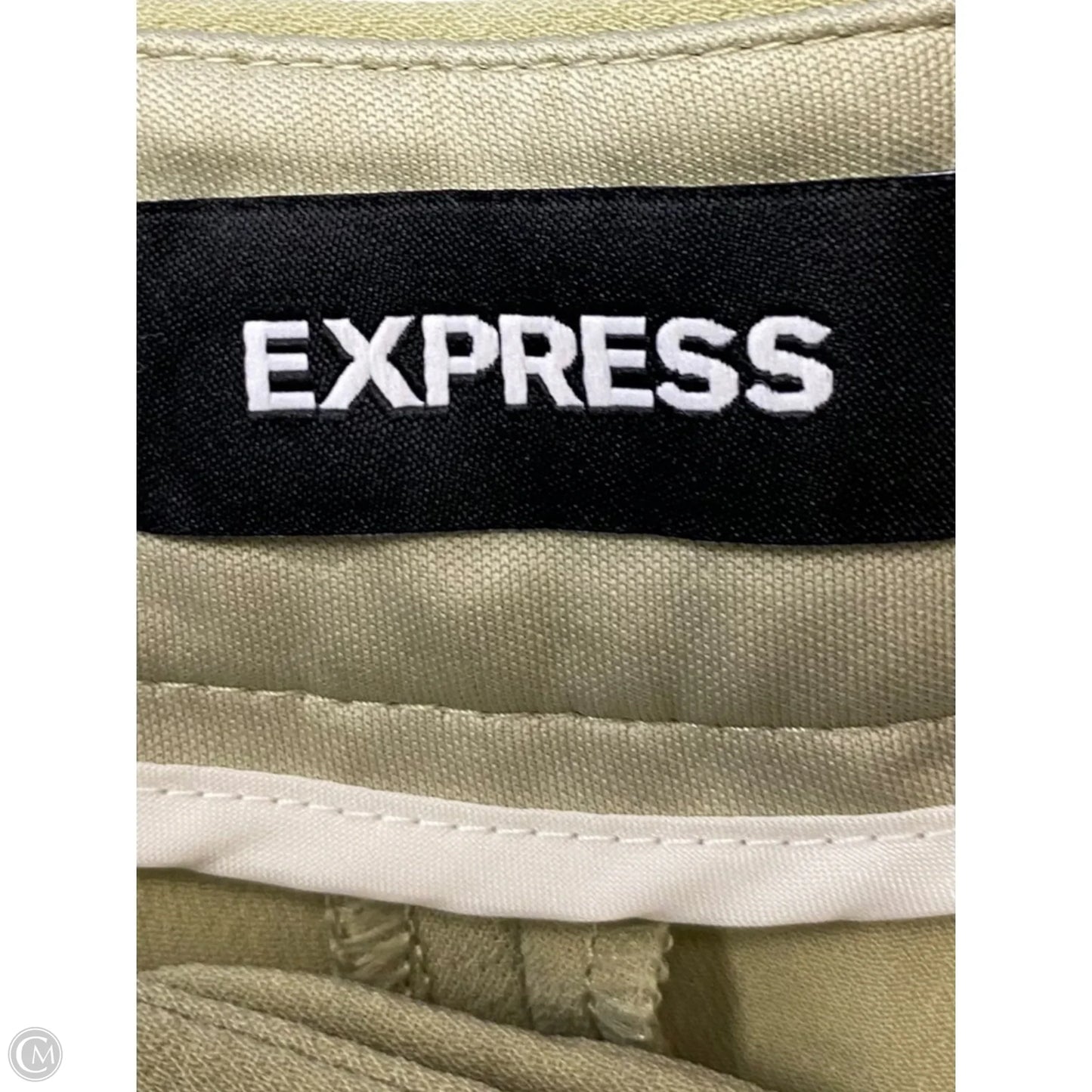 Top 2pc Long Sleeve By Express In Green, Size: 8