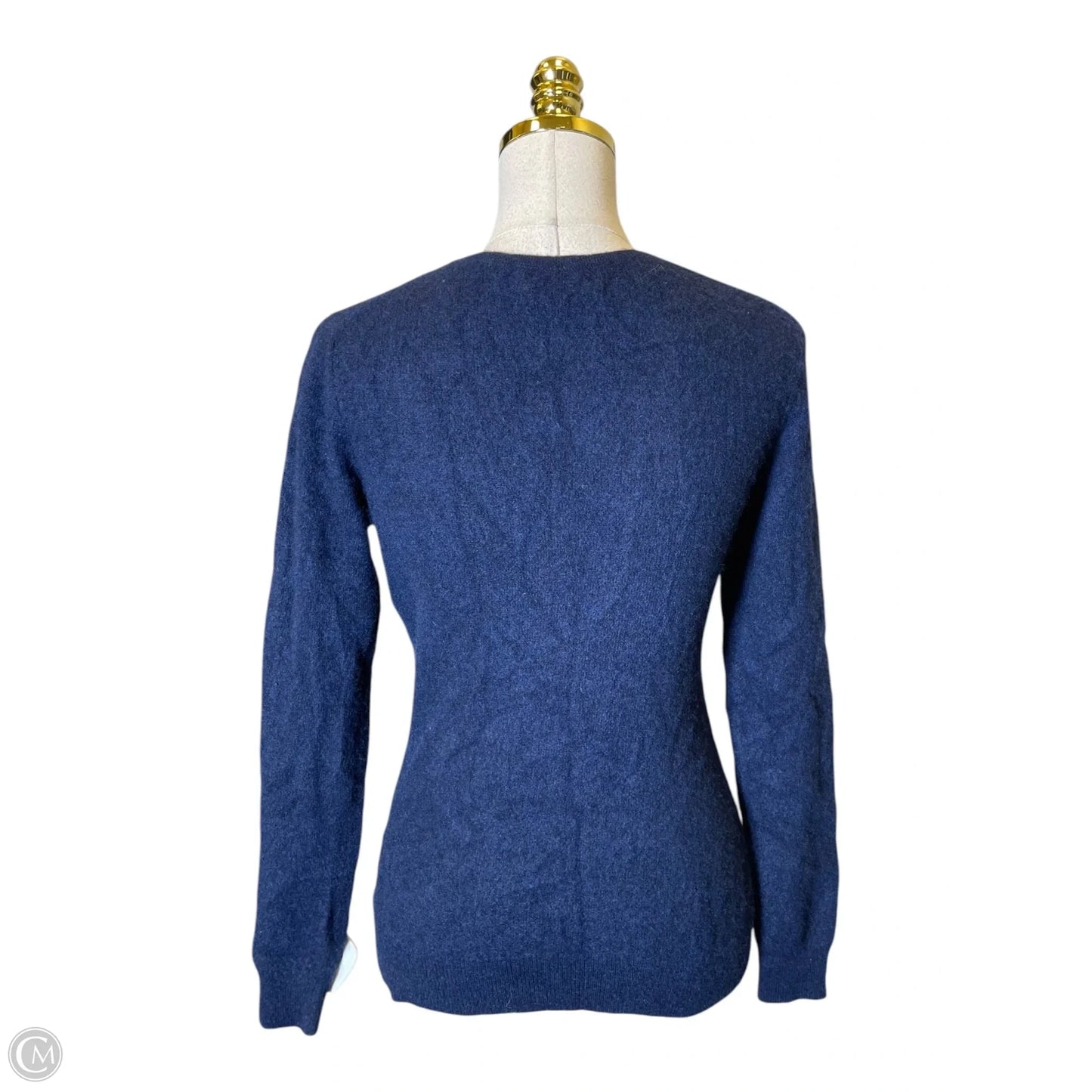 Sweater By Charter Club In Navy, Size: S