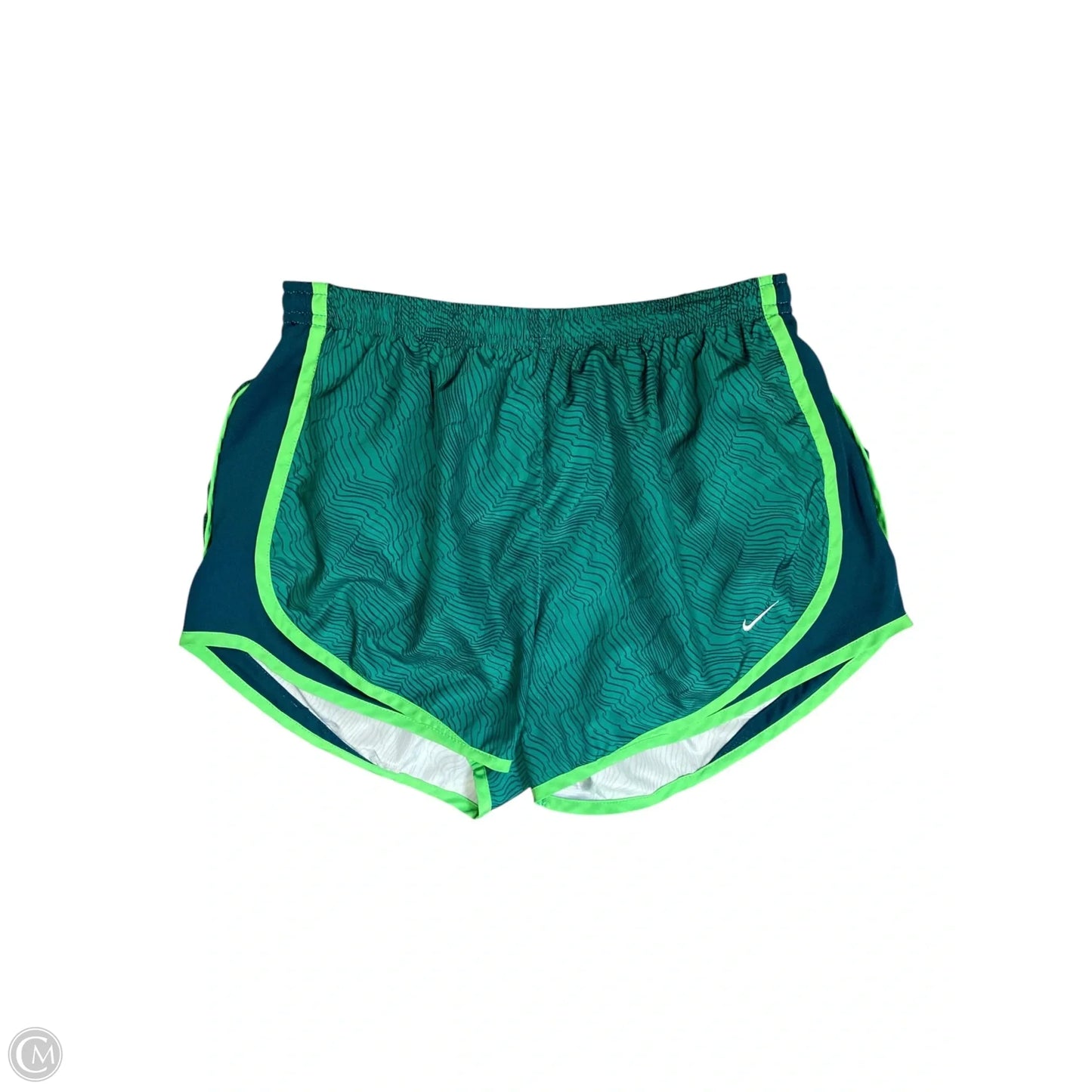 Athletic Shorts By Nike In Green, Size: M