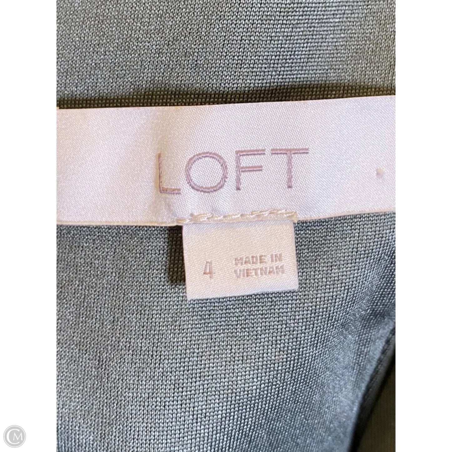 Dress Casual Short By Loft In Green, Size: S