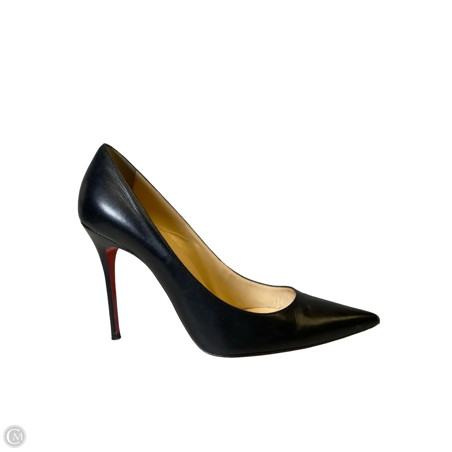 Shoes Luxury Designer By Christian Louboutin In Black, Size: 8
