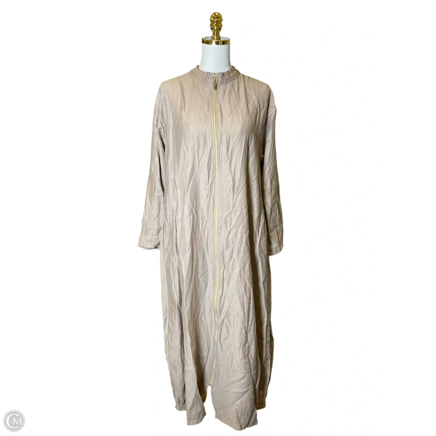 Dress Casual Maxi By Clothes Mentor In Brown, Size: L