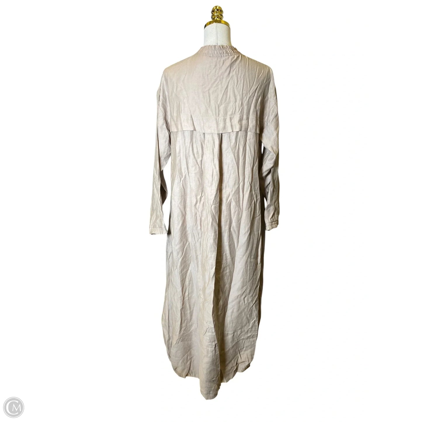 Dress Casual Maxi By Clothes Mentor In Brown, Size: L
