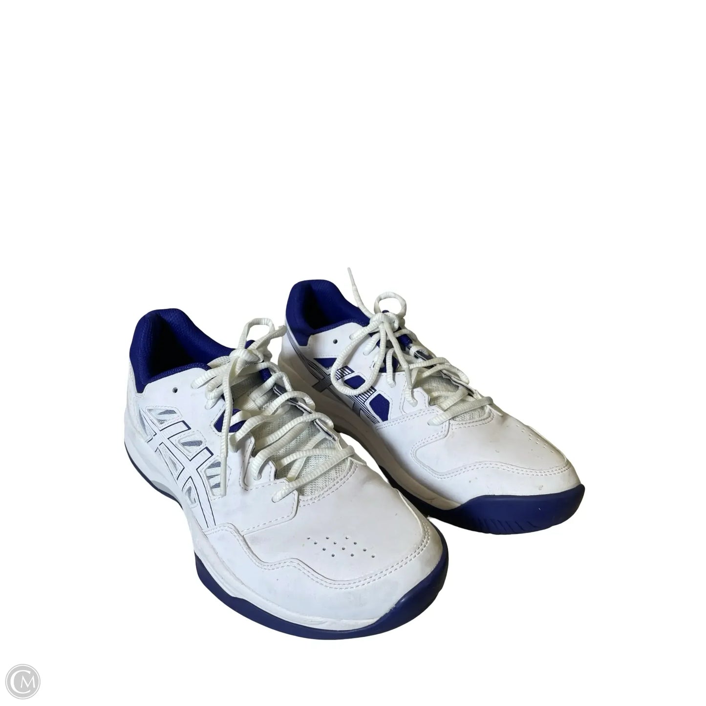 Shoes Athletic By Asics In Blue & White, Size: 10