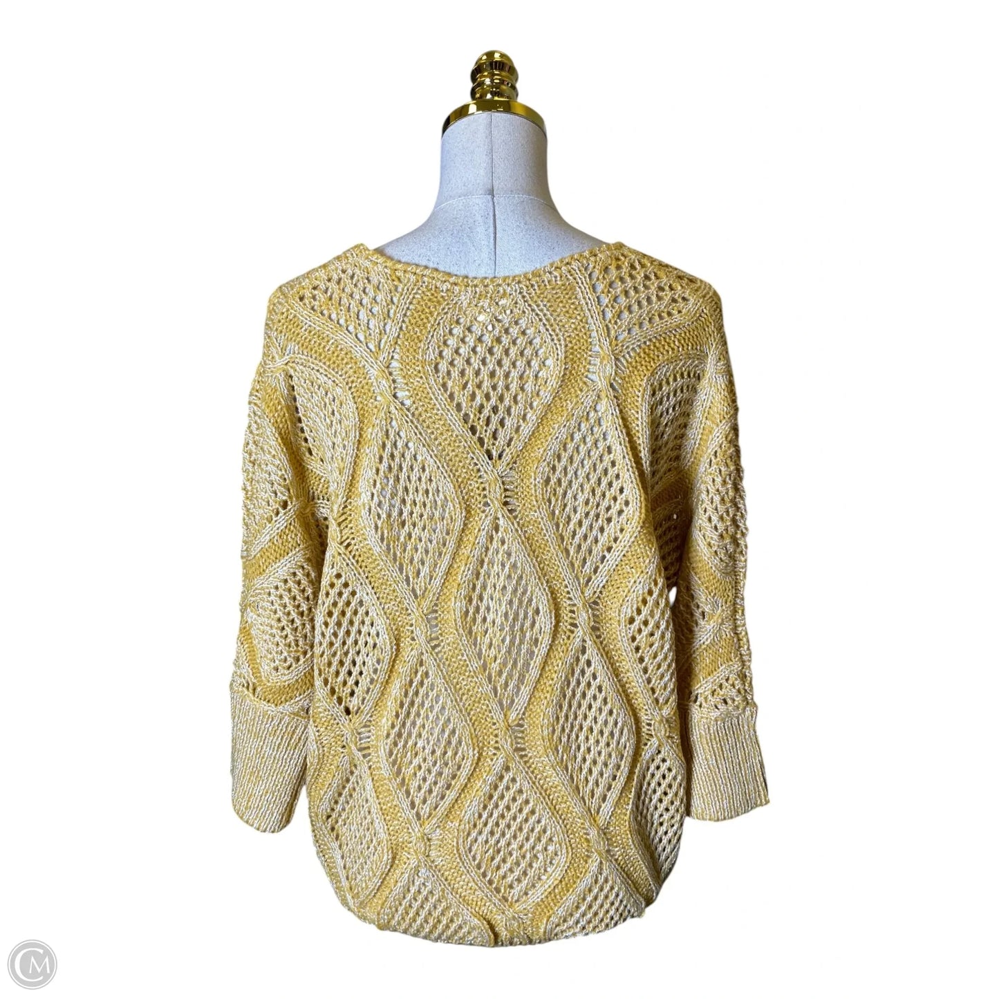 Sweater By Bke In Yellow, Size: M