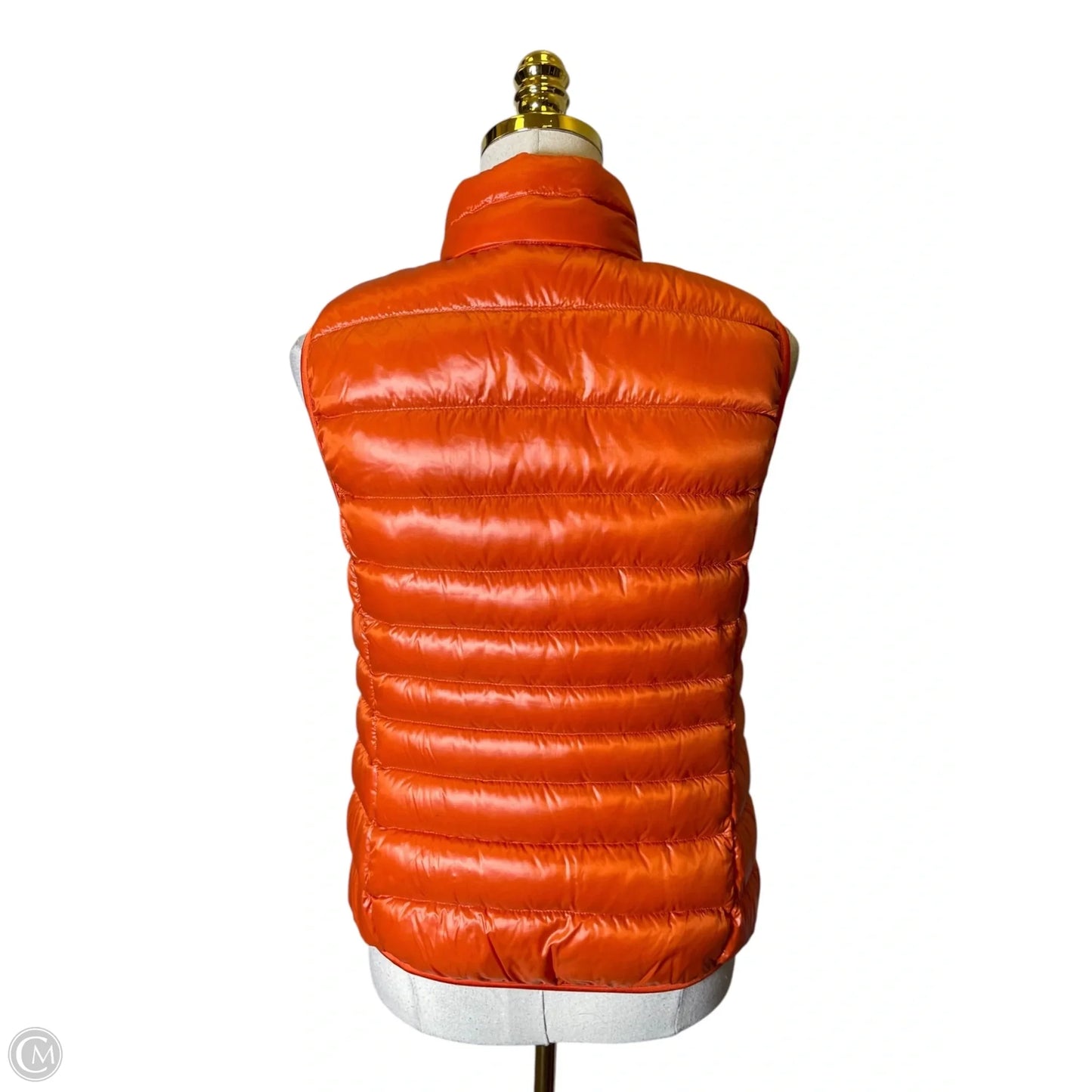 Vest Puffer & Quilted By Uniqlo In Orange, Size: S