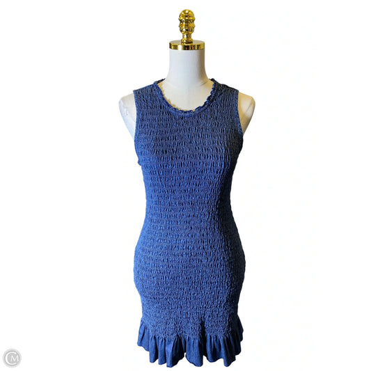 Dress Casual Short By American Eagle In Blue Denim, Size: S