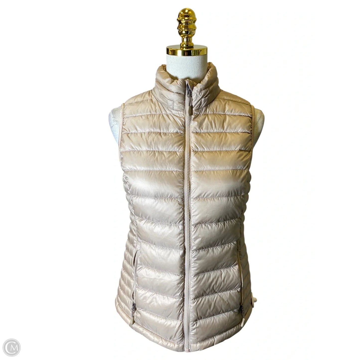Vest Puffer & Quilted By 32 Degrees In Tan, Size: S