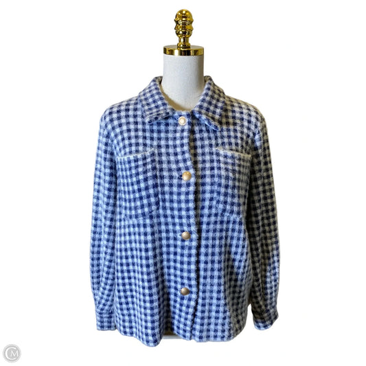Sweater By Max Studio In Blue, Size: M
