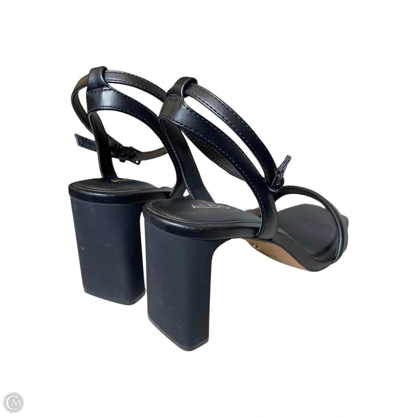 Shoes Heels Block By Aldo In Black, Size: 9