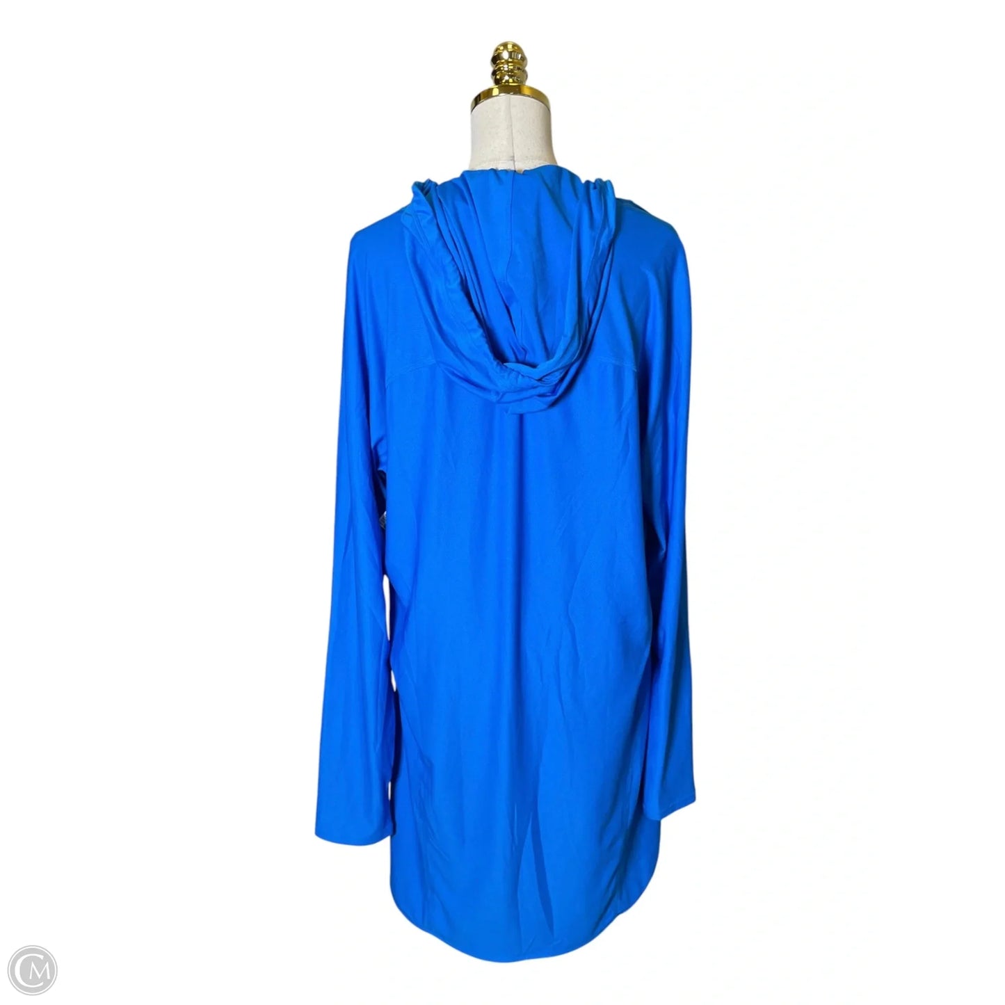 Athletic Sweatshirt Hoodie By Athleta In Blue, Size: 1x