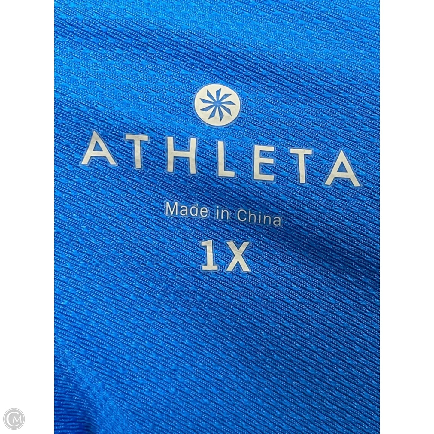 Athletic Sweatshirt Hoodie By Athleta In Blue, Size: 1x
