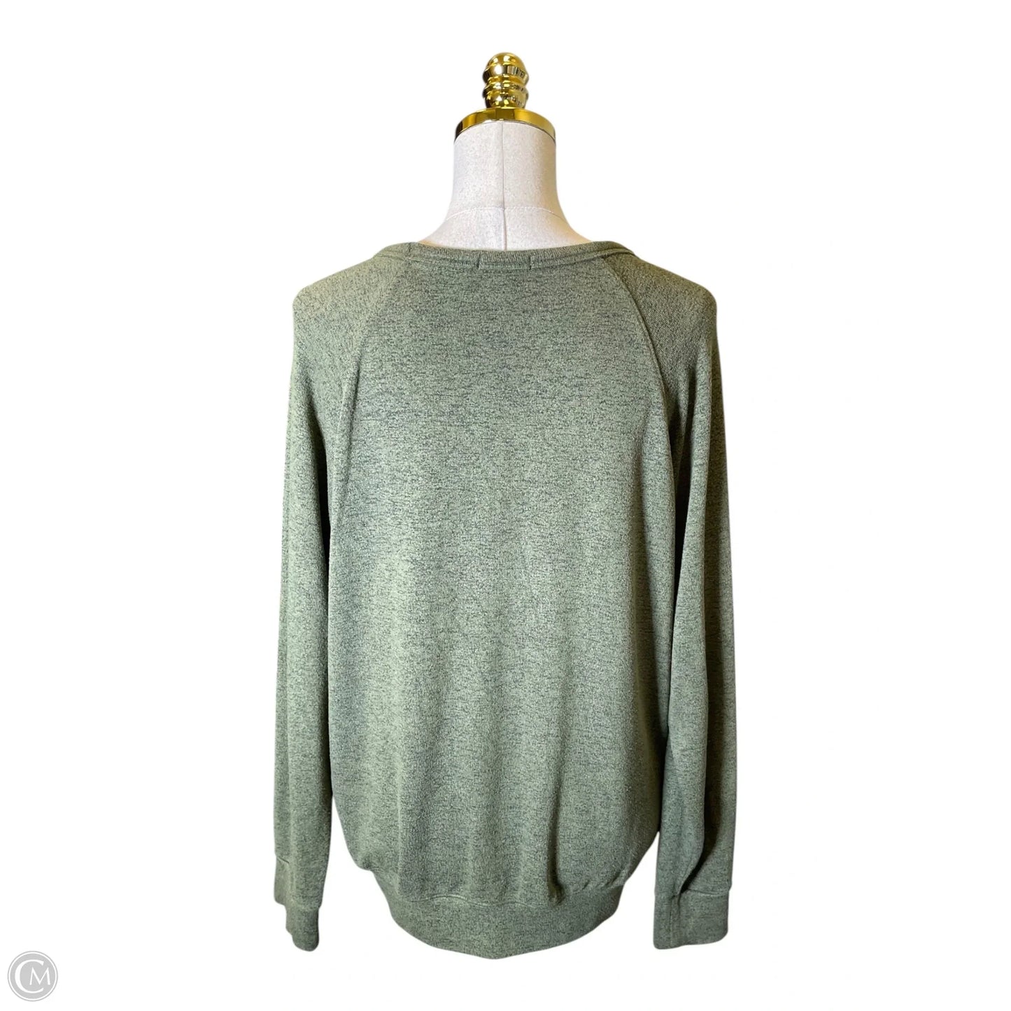 Sweatshirt Crewneck By Buffalo David Bitton In Green, Size: M