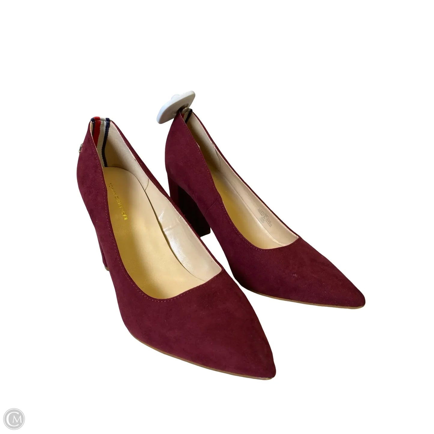 Shoes Heels Block By Tommy Hilfiger In Red, Size: 9