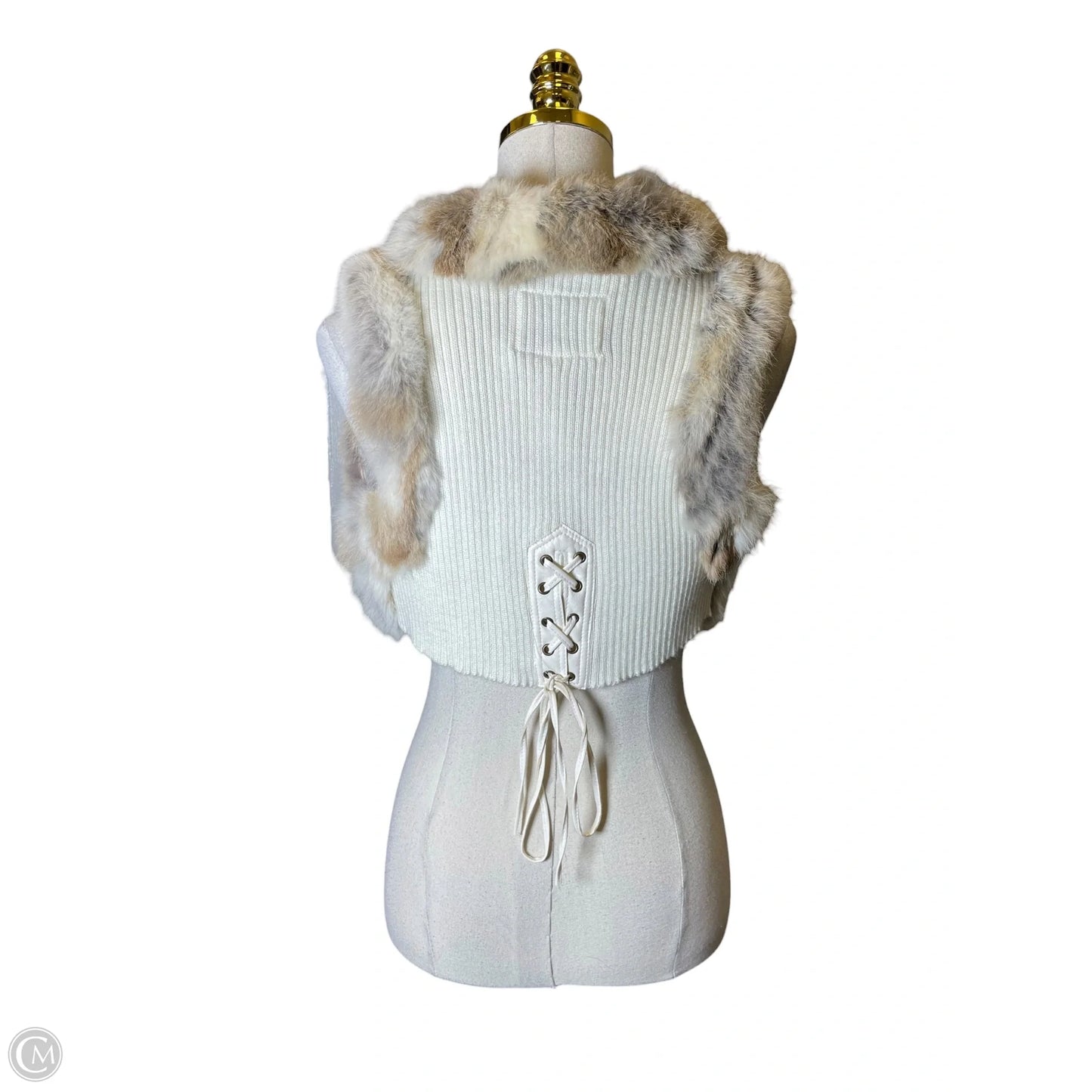 Cardigan By Clothes Mentor In Cream, Size: S
