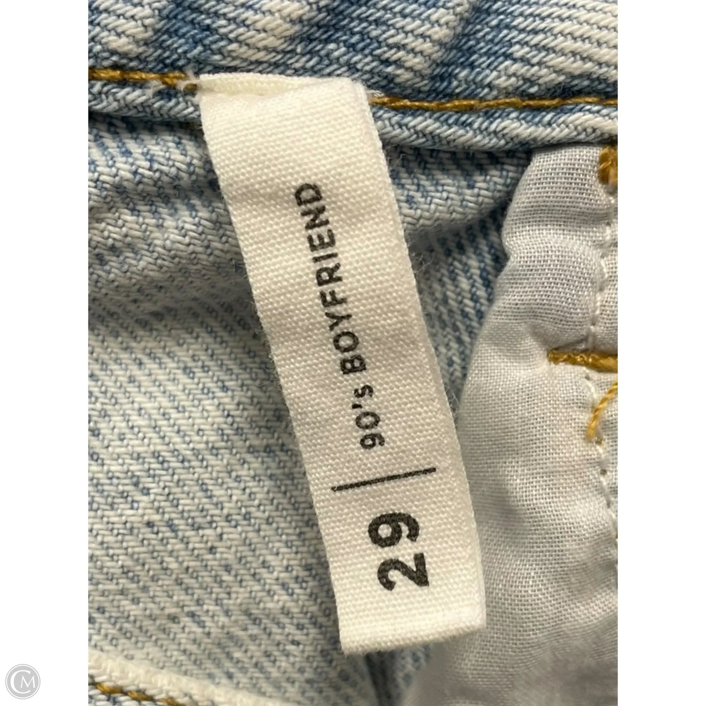Jeans Straight By Pacsun In Blue Denim, Size: 8