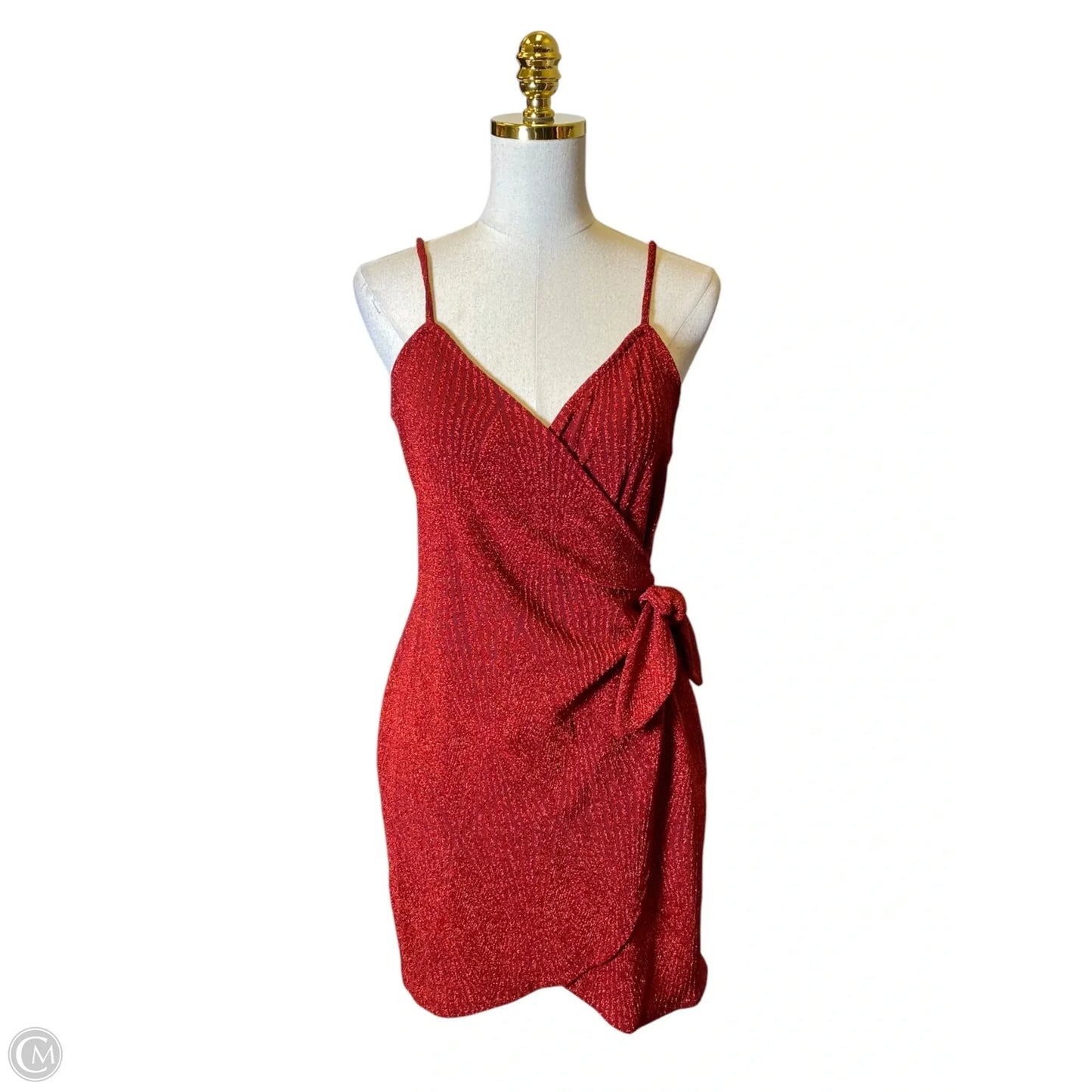 Dress Party Short By Lily Rose In Red, Size: L