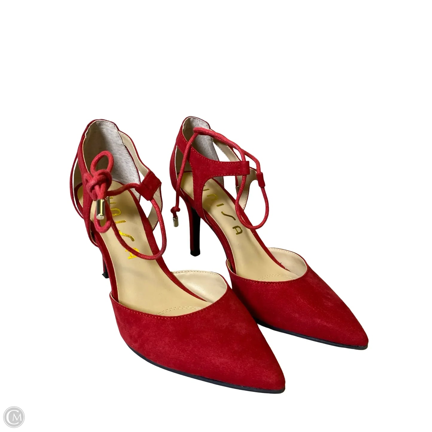 Shoes Heels Stiletto By Unisa In Red, Size: 6