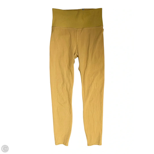 Athletic Leggings By Vuori In Yellow, Size: S