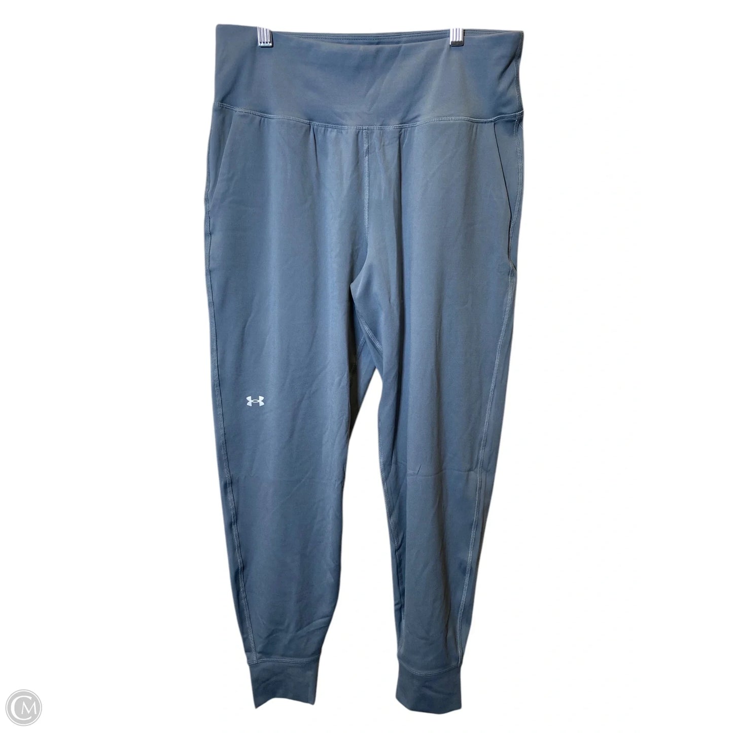 Athletic Leggings By Under Armour In Blue, Size: L