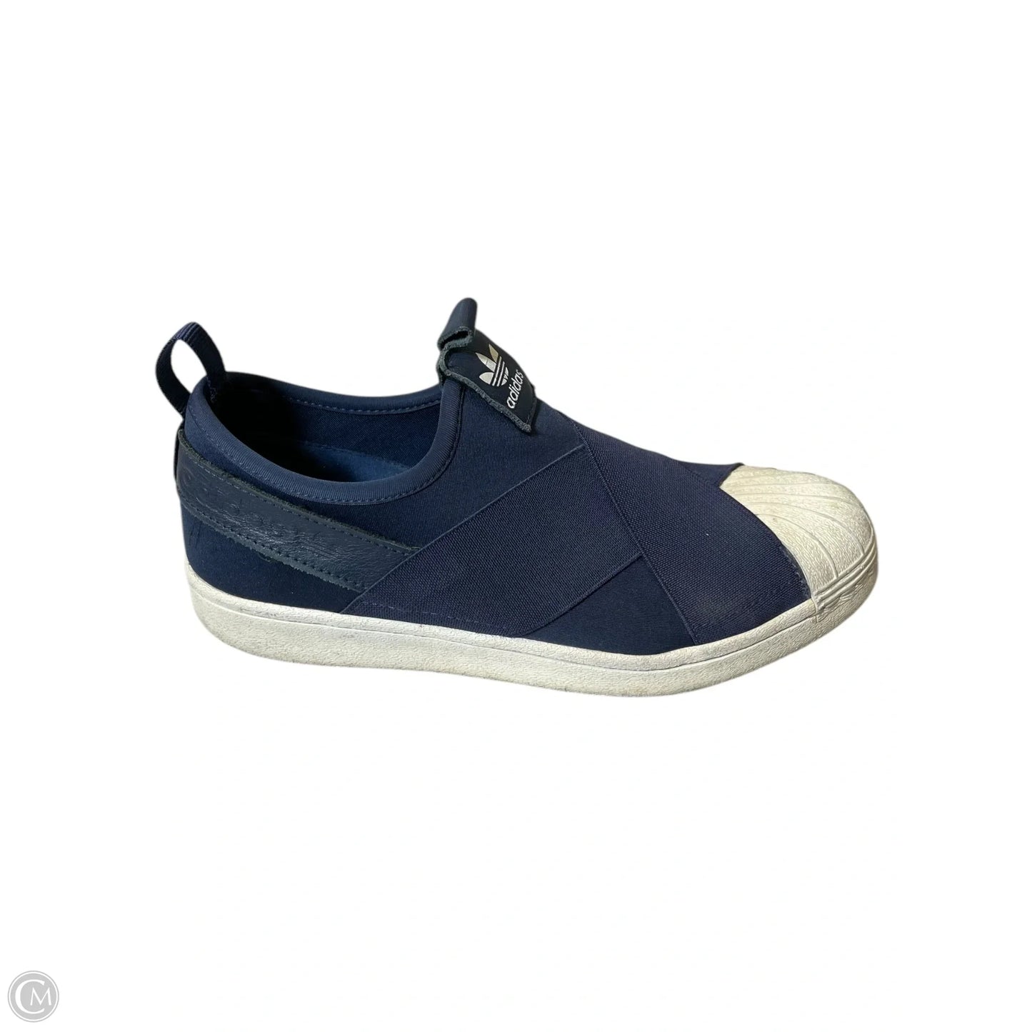 Shoes Flats By Adidas In Navy, Size: 7.5