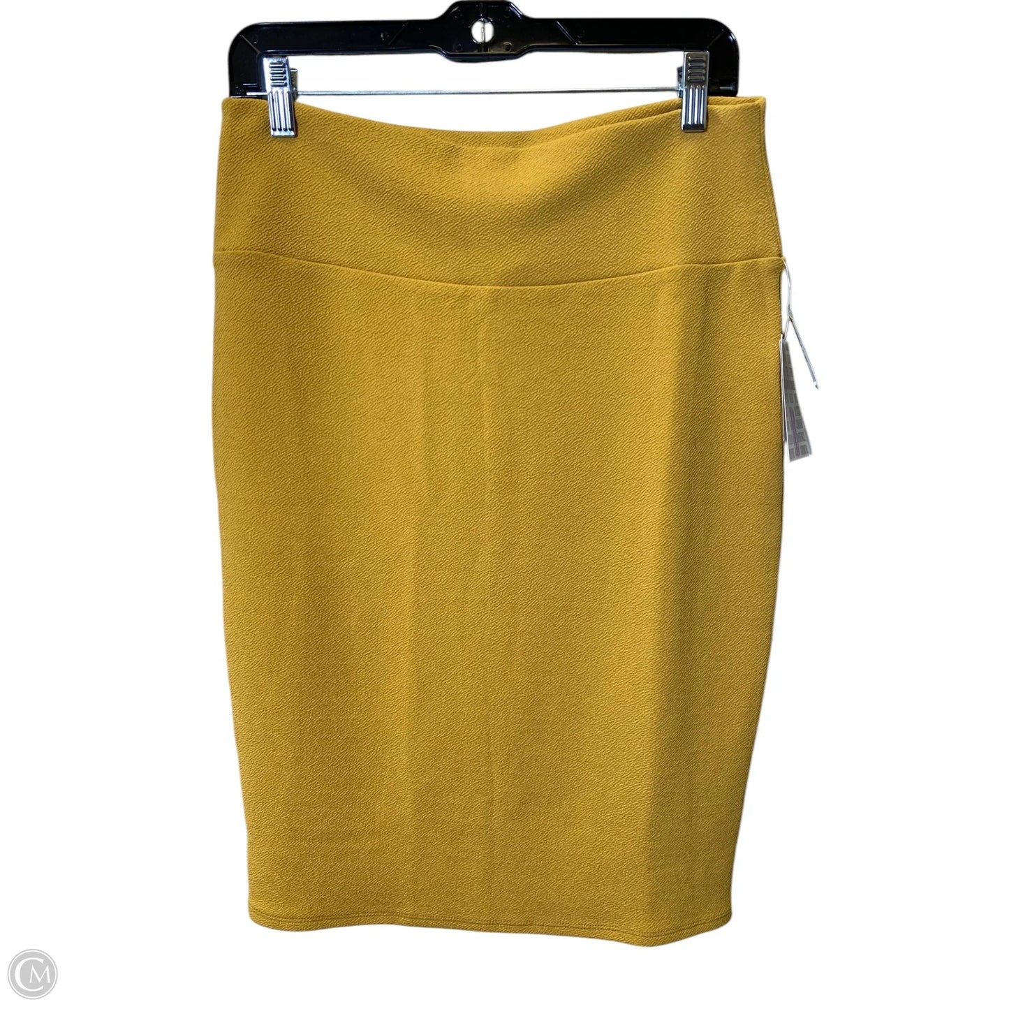 Skirt Midi By Lularoe In Yellow, Size: M