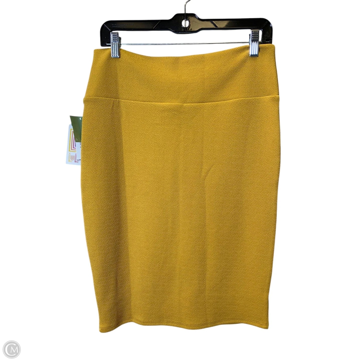 Skirt Midi By Lularoe In Yellow, Size: M