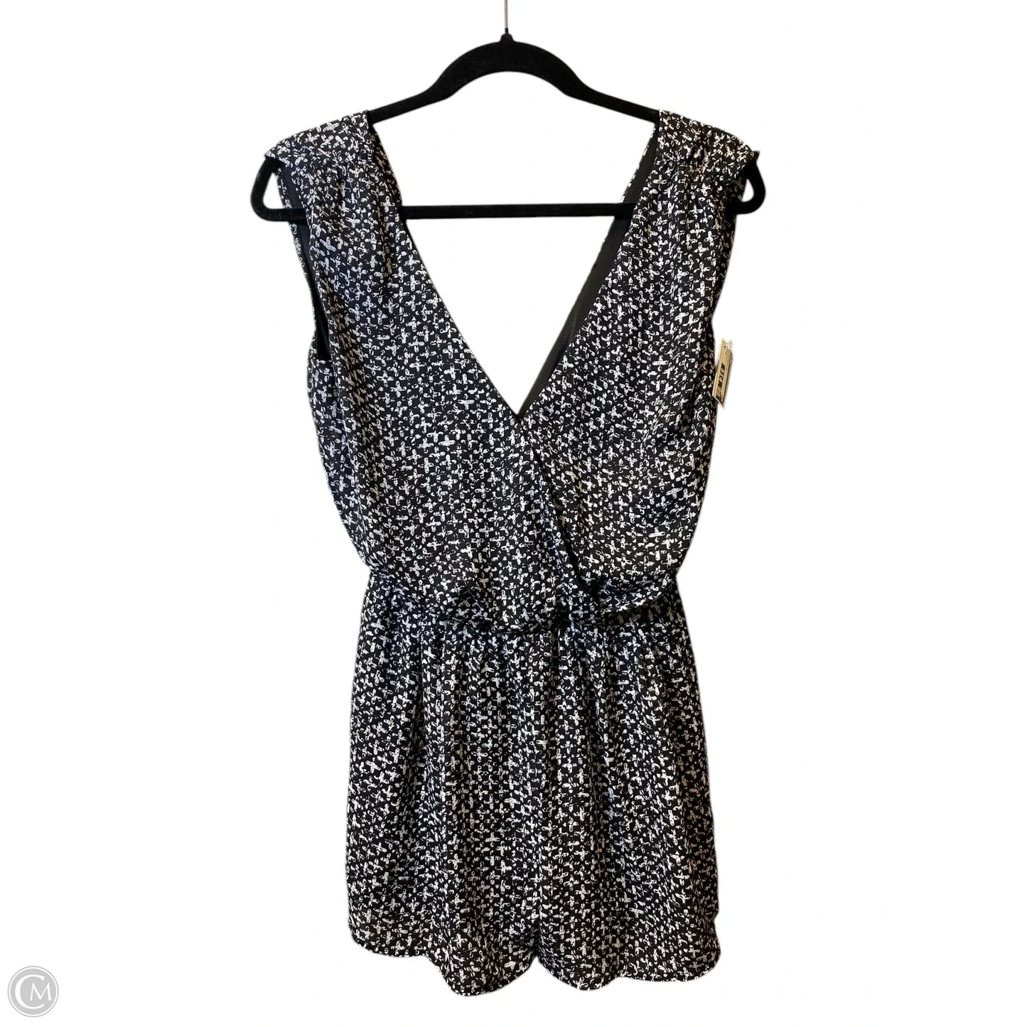 Romper By Umgee In Black & White, Size: S