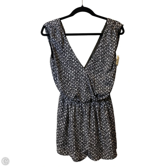 Romper By Umgee In Black & White, Size: S